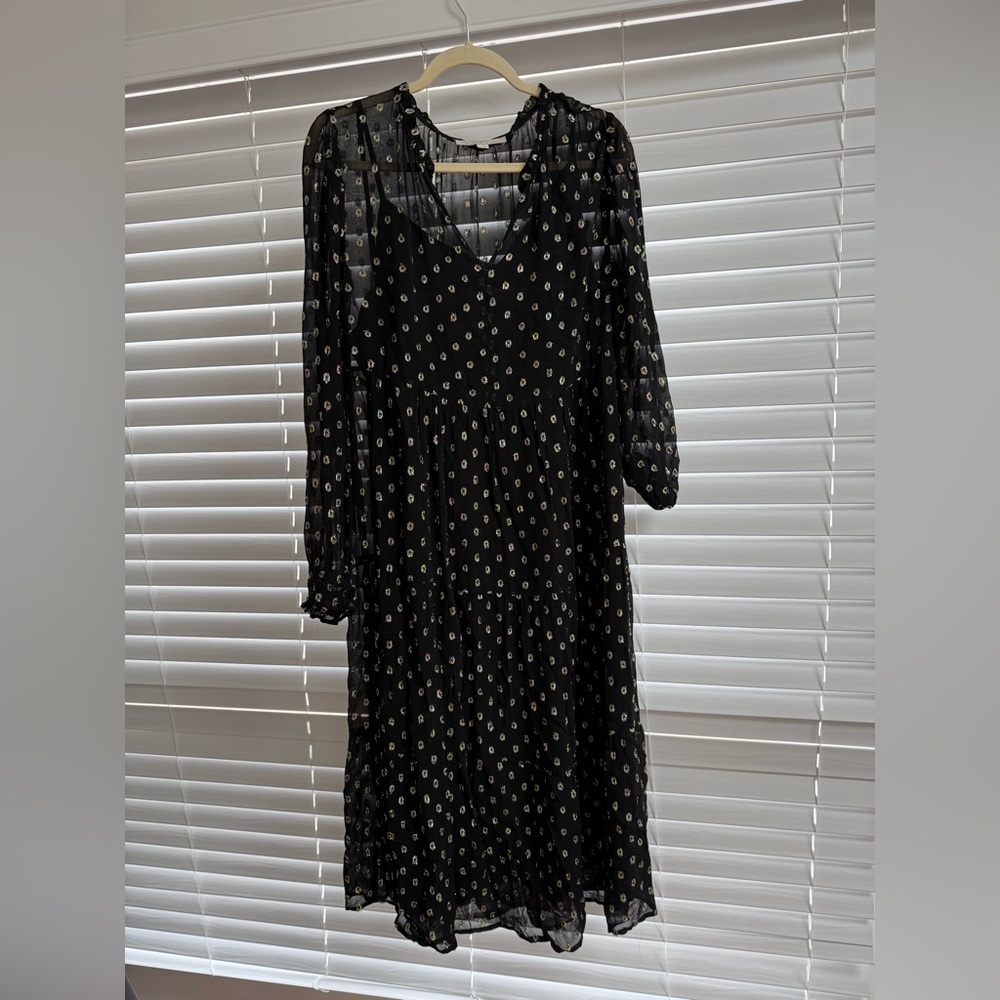 Maxi length fun dress